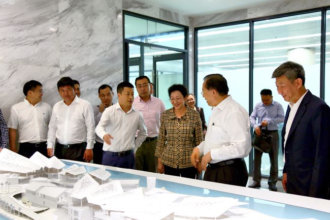 新聞2：集團領(lǐng)導(dǎo)考察三亞國際免稅城_副本.jpg